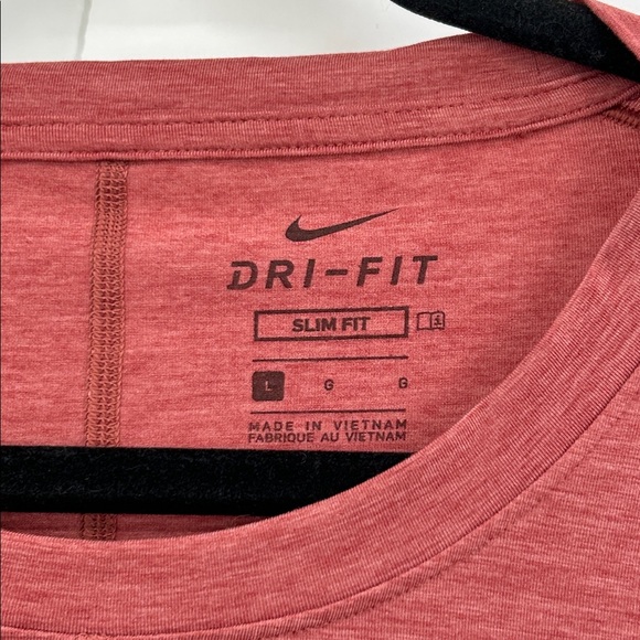 Nike Mens Dri-Fit Yoga Training Tee Shirt Slim T-shirt Size Large - Picture 3 of 8